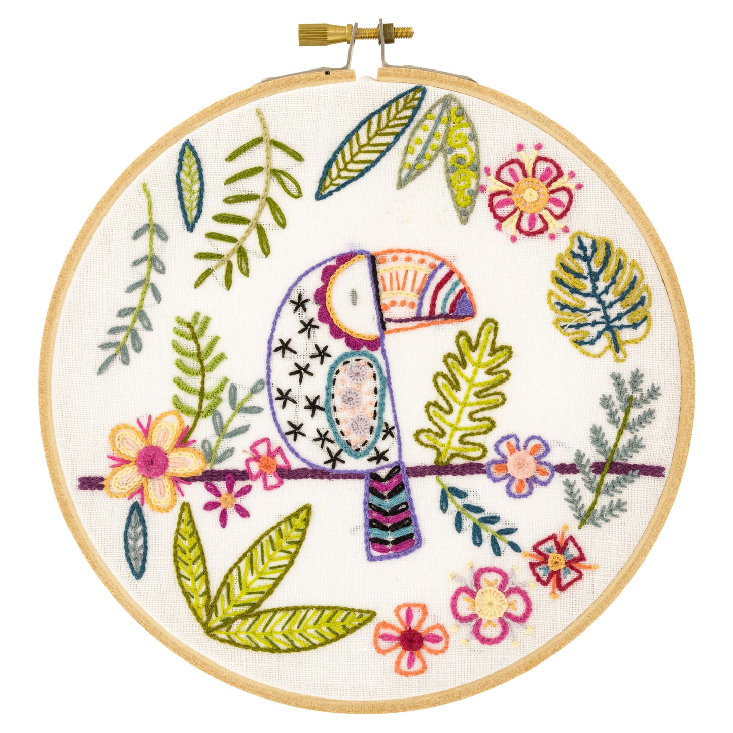 Kits de broderie - Un chat dans l'aiguille