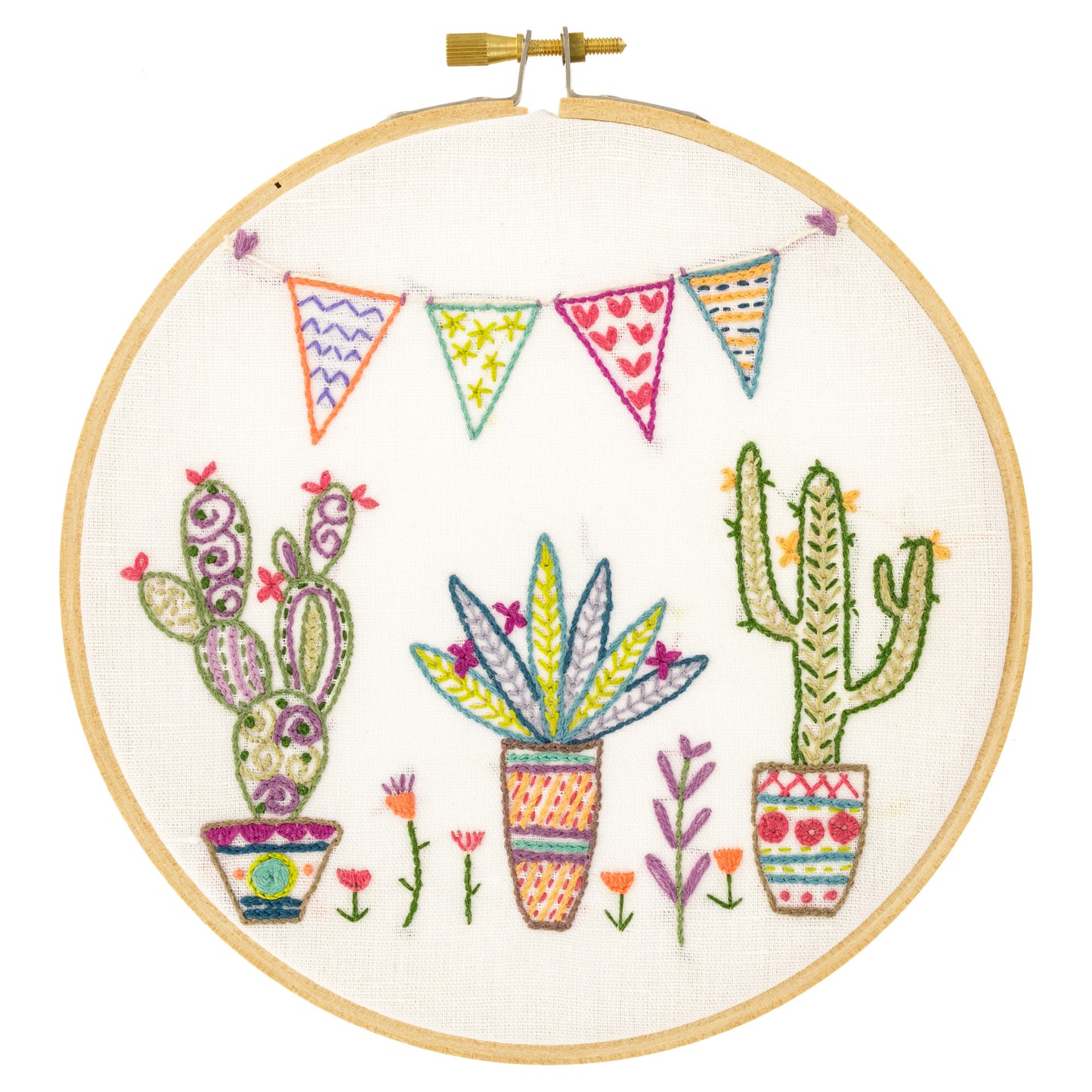 Kits de broderie - Un chat dans l'aiguille