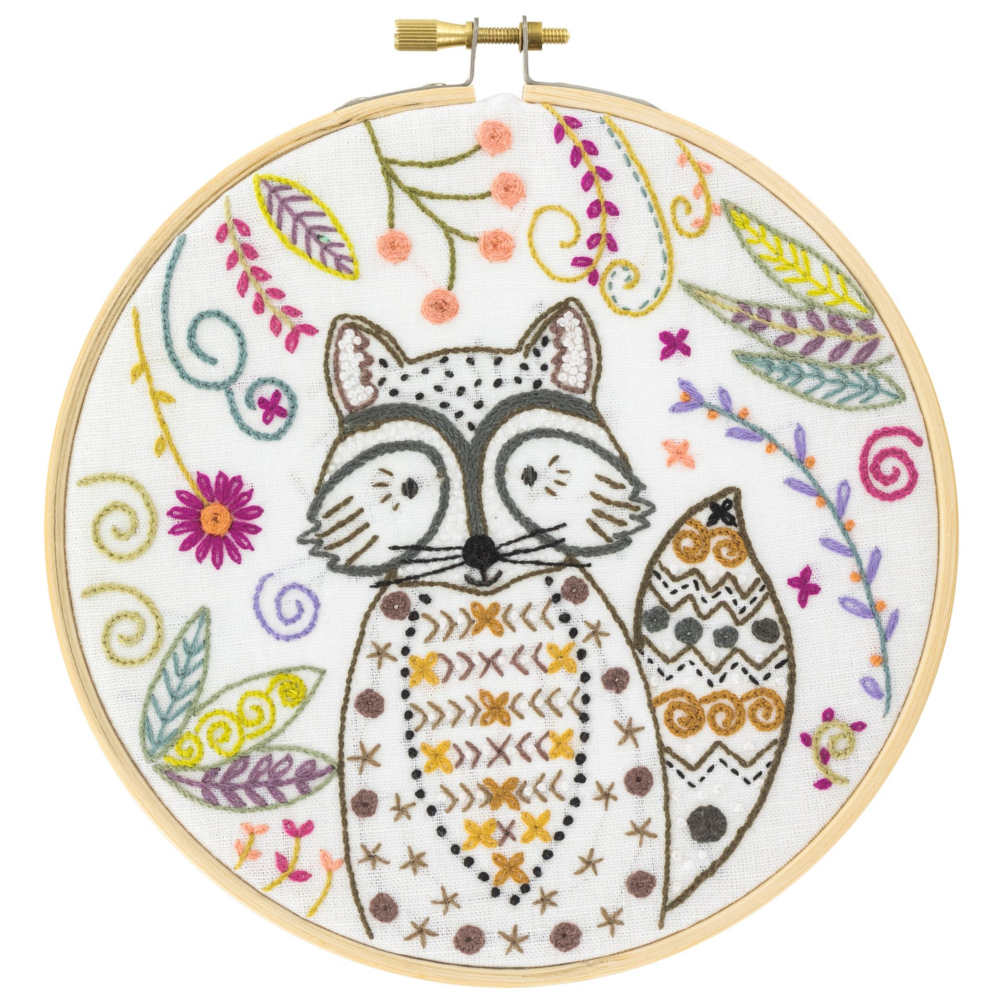 Kits de broderie - Un chat dans l'aiguille