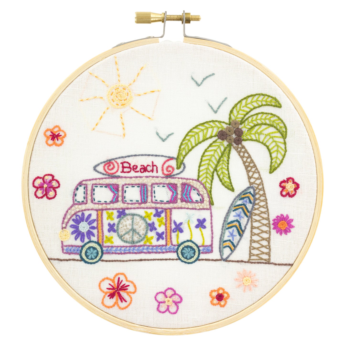 Kits de broderie - Un chat dans l'aiguille