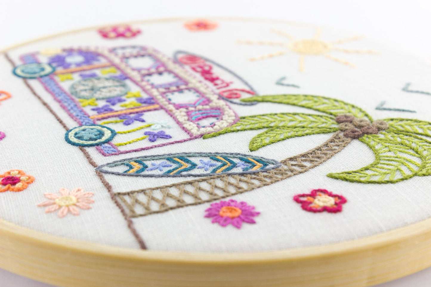 Kits de broderie - Un chat dans l'aiguille