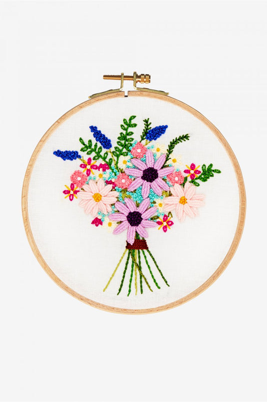 Kit de broderie - Bouquet Cosmos - DMC