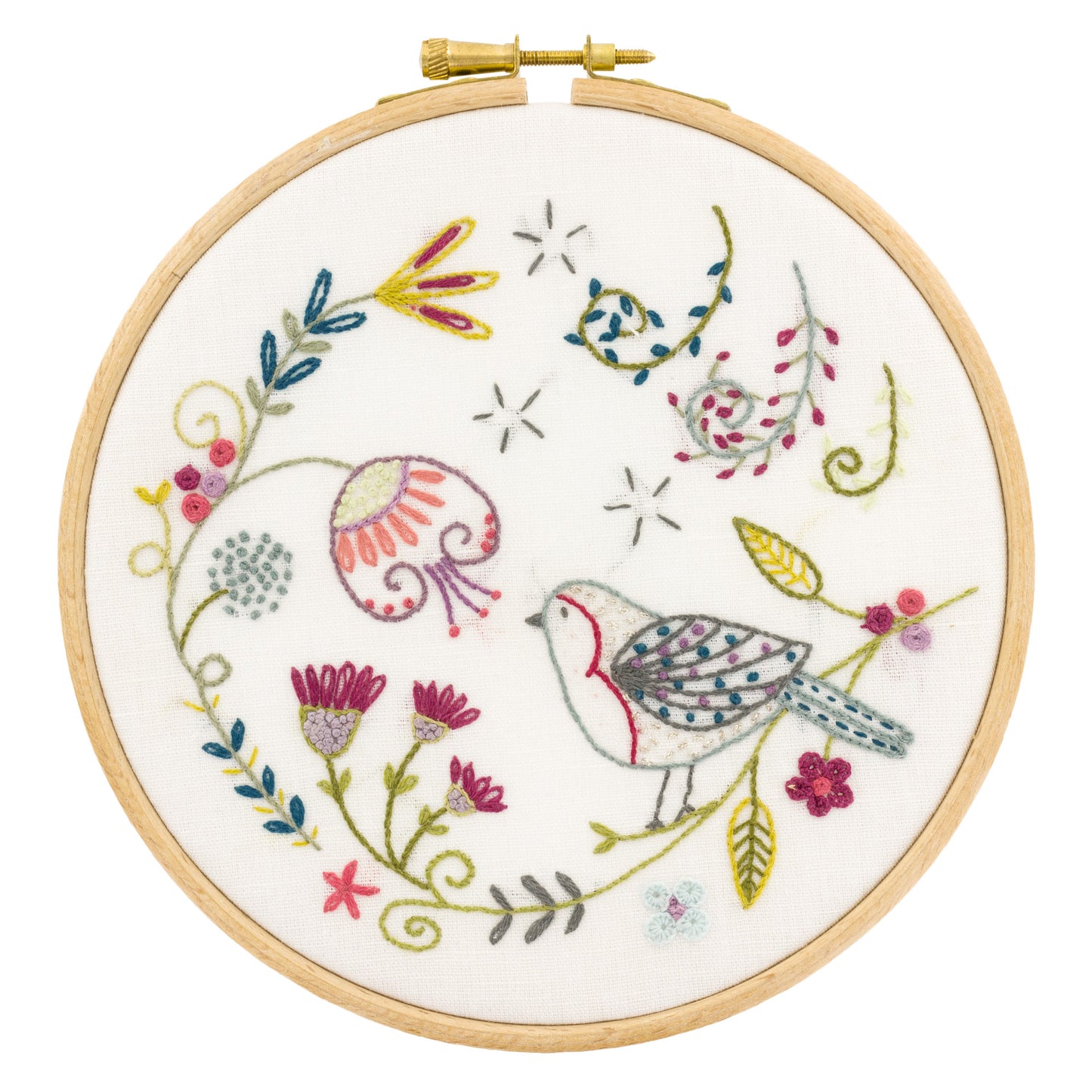 Kits de broderie - Un chat dans l'aiguille