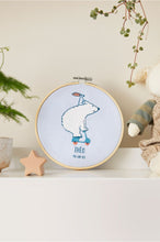 Charger l&#39;image dans la galerie, Kit Gift of stitch - DMC - Broderie - Ours sur trottinette
