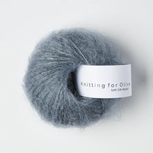 Charger l&#39;image dans la galerie, Laine Soft Silk Mohair de Knitting for Olive - Dusty Petroleum Blue
