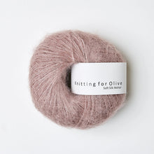 Charger l&#39;image dans la galerie, Laine Soft Silk Mohair de Knitting for Olive - Dusty Rose
