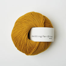 Charger l&#39;image dans la galerie, Laine Merino - Knitting for Olive - Mustard 90550
