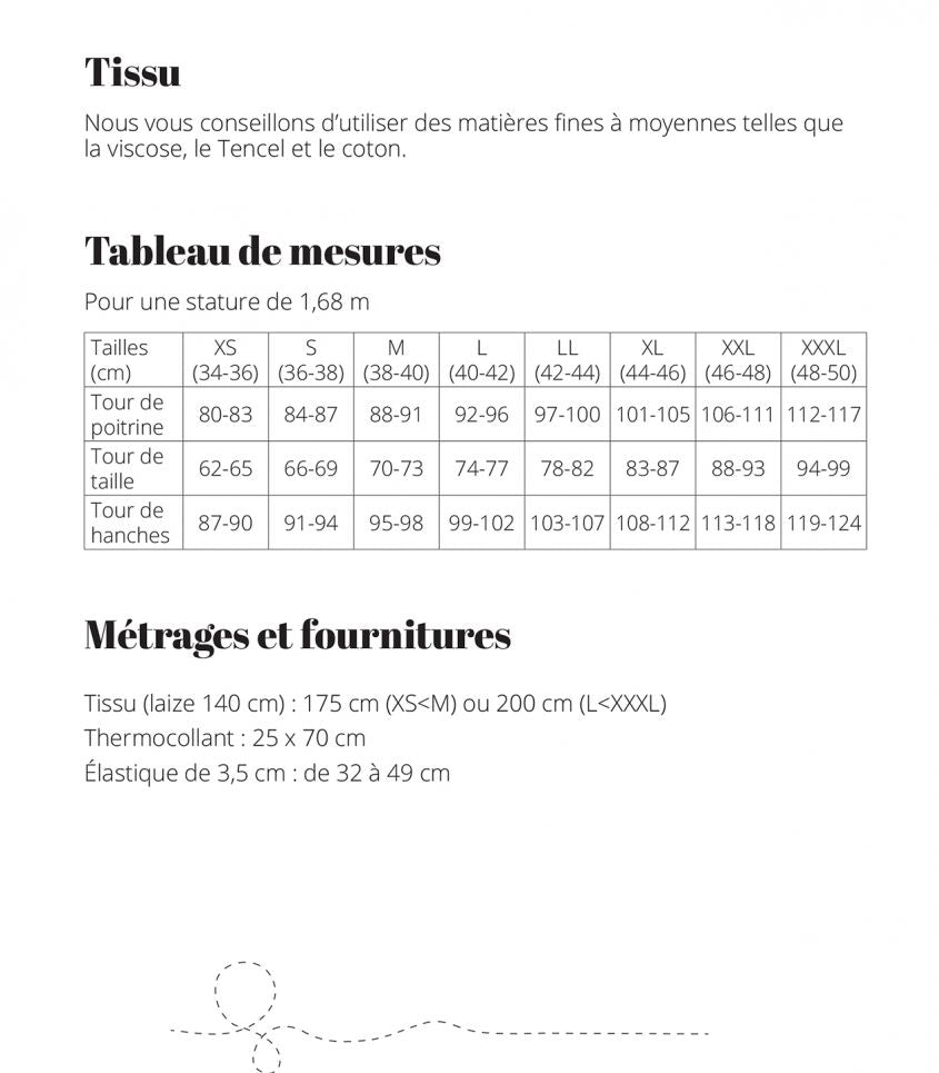 Pantalon Escampette - Singulière par Cousette