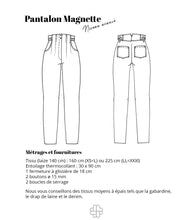Charger l&#39;image dans la galerie, Pantalon Magnette - Singulière par Cousette
