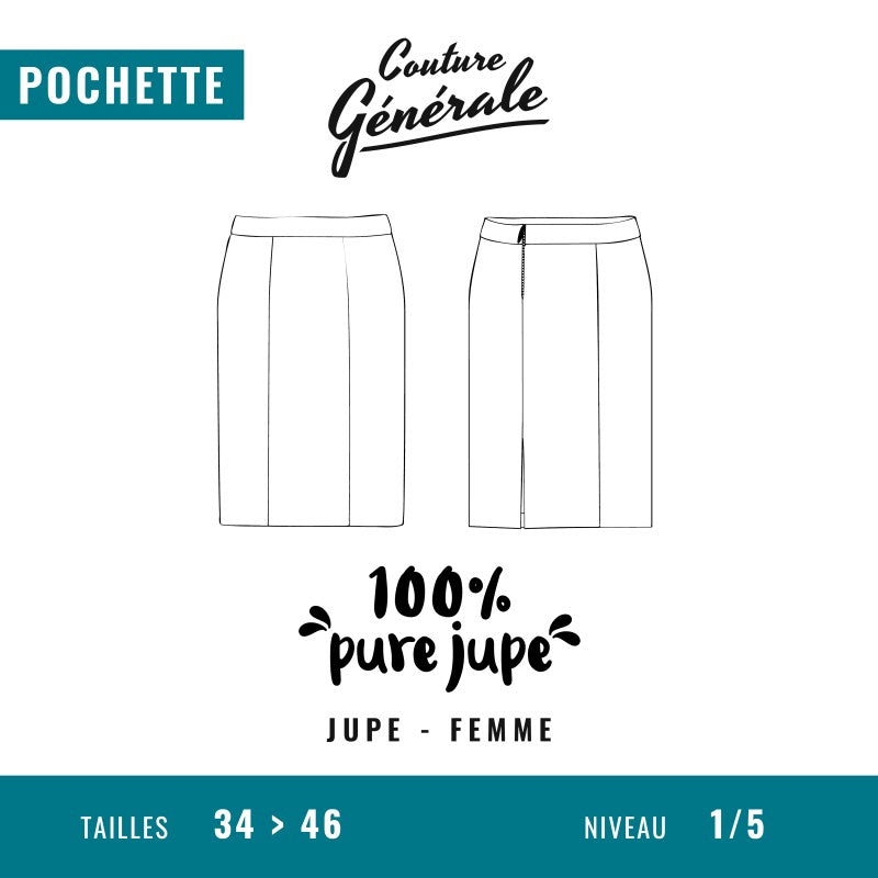 100% pure Jupe - Couture Générale