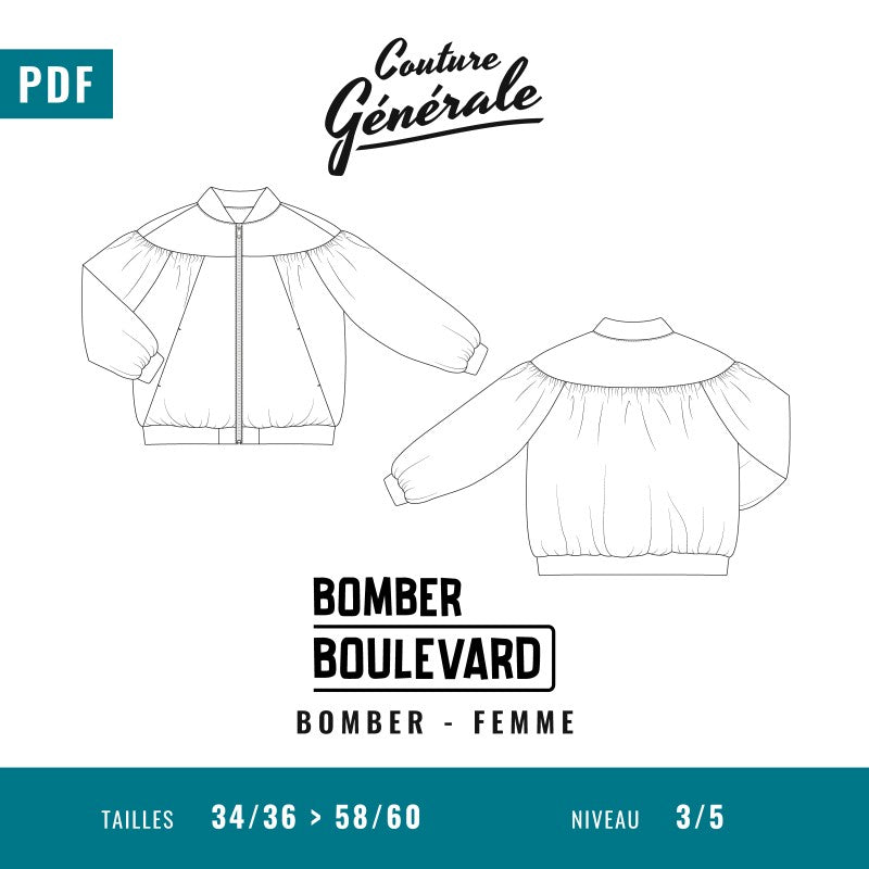 Bomber Boulevard - Couture Générale