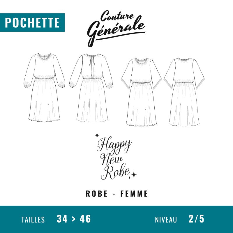 Robe Happy New Robe - Couture Générale