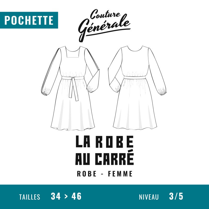 La robe au carré - Couture Générale