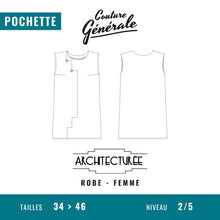 Charger l&#39;image dans la galerie, Robe Architecturée - Couture Générale
