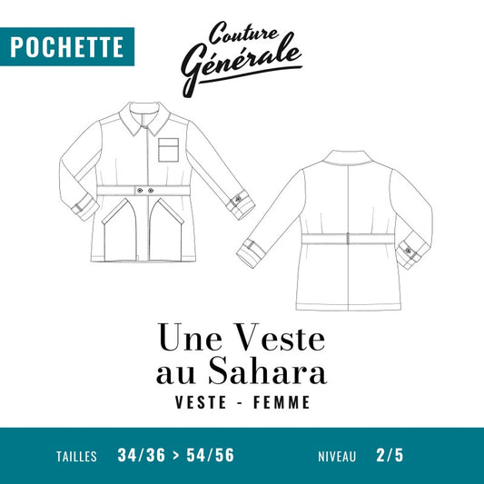 Une veste au Sahara - Couture Générale