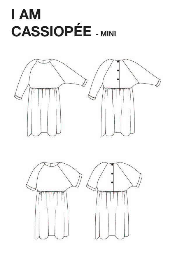 Robe I Am Cassiopée enfant - I Am Patterns