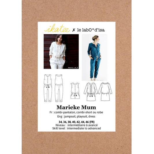 Combinaison / Robe Marieke femme - Ikatee