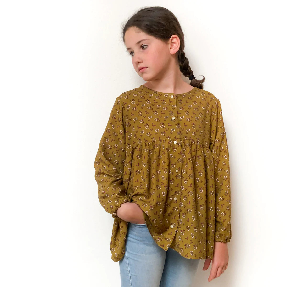 Blouse / Robe Stockholm 3 à 12 ans - Ikatee