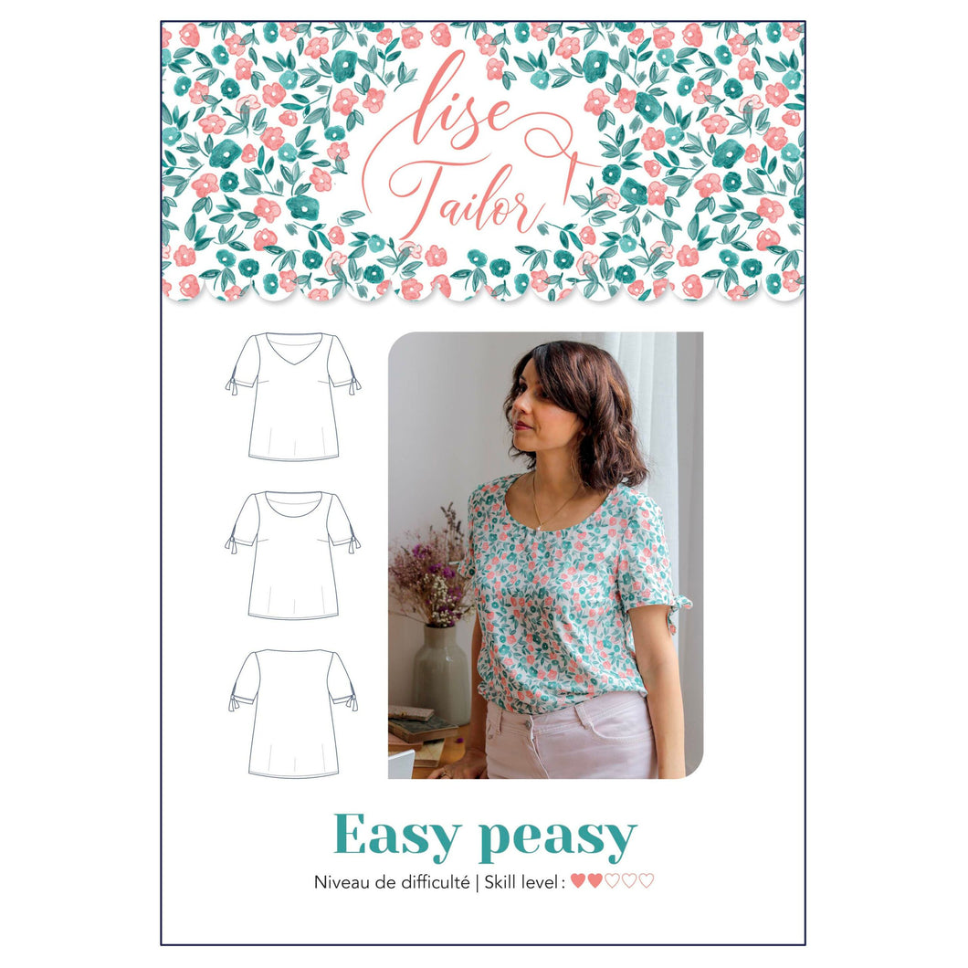 Tee-shirt Easy Peasy - Lise Tailor