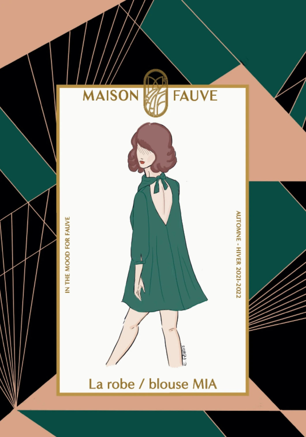 Robe / blouse Mia - Maison Fauve