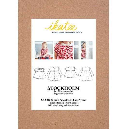 Blouse / Robe Stockholm - Ikatee