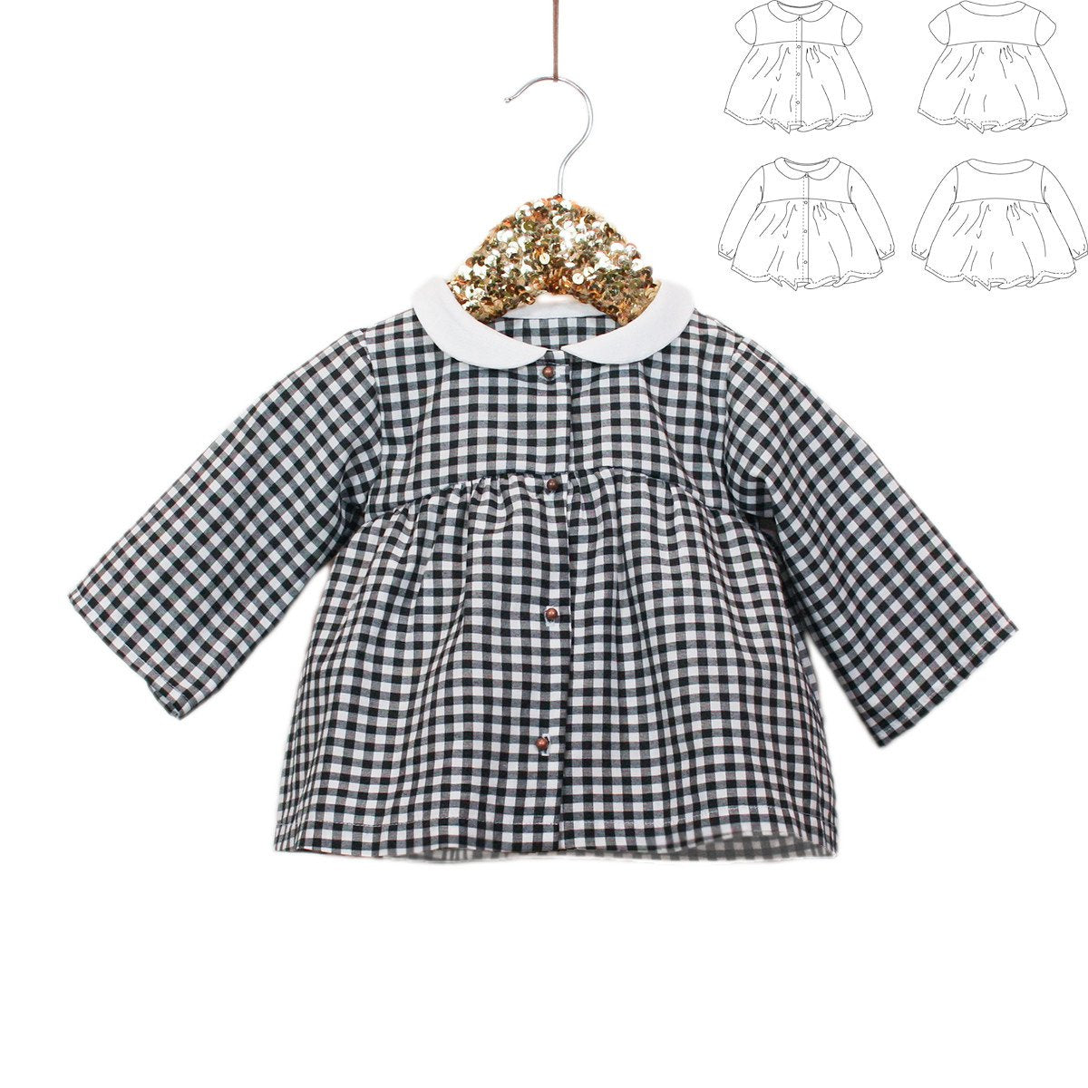 Blouse / Robe Stockholm - Ikatee