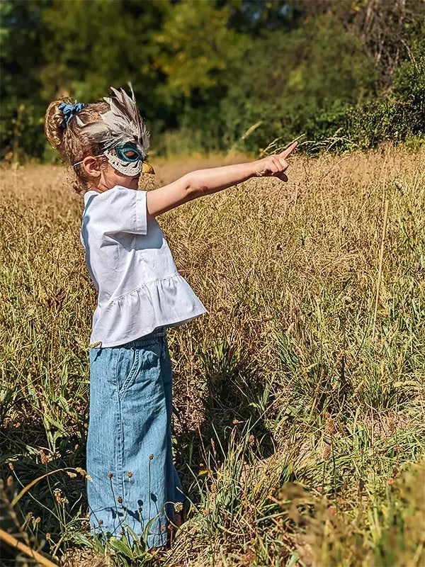 Blouse mixte Alouette 4 à 12 ans - Marmaï