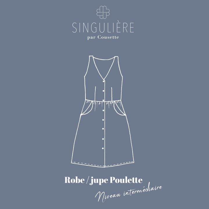 Patron de couture Robe / Jupe Poulette - Cousette