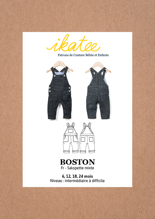 Salopette Boston - Ikatee