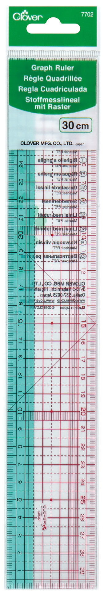 Règle Japonaise 30 cm - Clover