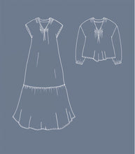 Charger l&#39;image dans la galerie, Robe / Blouse Espelette - Singulière par Cousette

