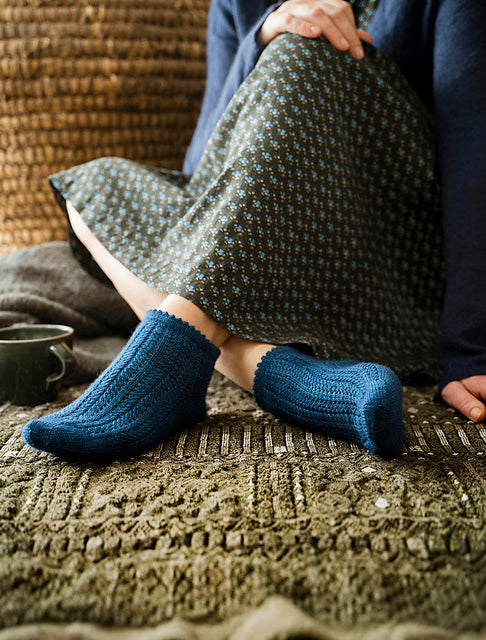 Livre de tricot Tricoter ses chaussettes toutes les techniques par Emilie Drouin et Elodie Morand éditions Eyrolles - Samedi paillettes