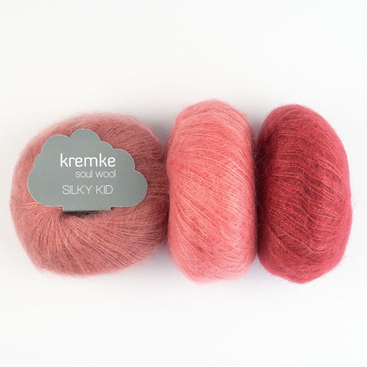 Laine mohair Silky Kid de Kremke Soul Wool