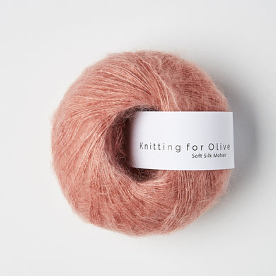 Laine Soft Silk Mohair de Knitting for Olive - Flamingo 49486