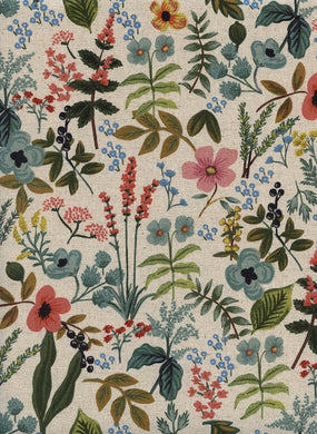 Tissu canvas Amalfi - Herb Garden - Natural - Coton + Steel & Rifle Paper Co