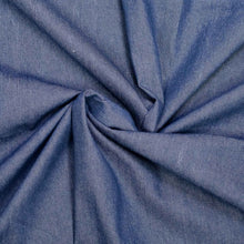 Charger l&#39;image dans la galerie, Tissu jean 100% coton - Bleu indigo

