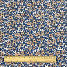 Charger l&#39;image dans la galerie, Tissu coton Kalmia Bleu
