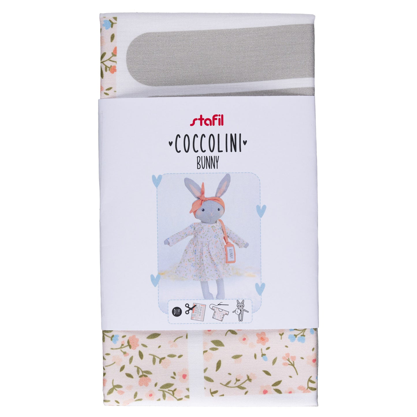 Kit couture doudou en tissu imprimé