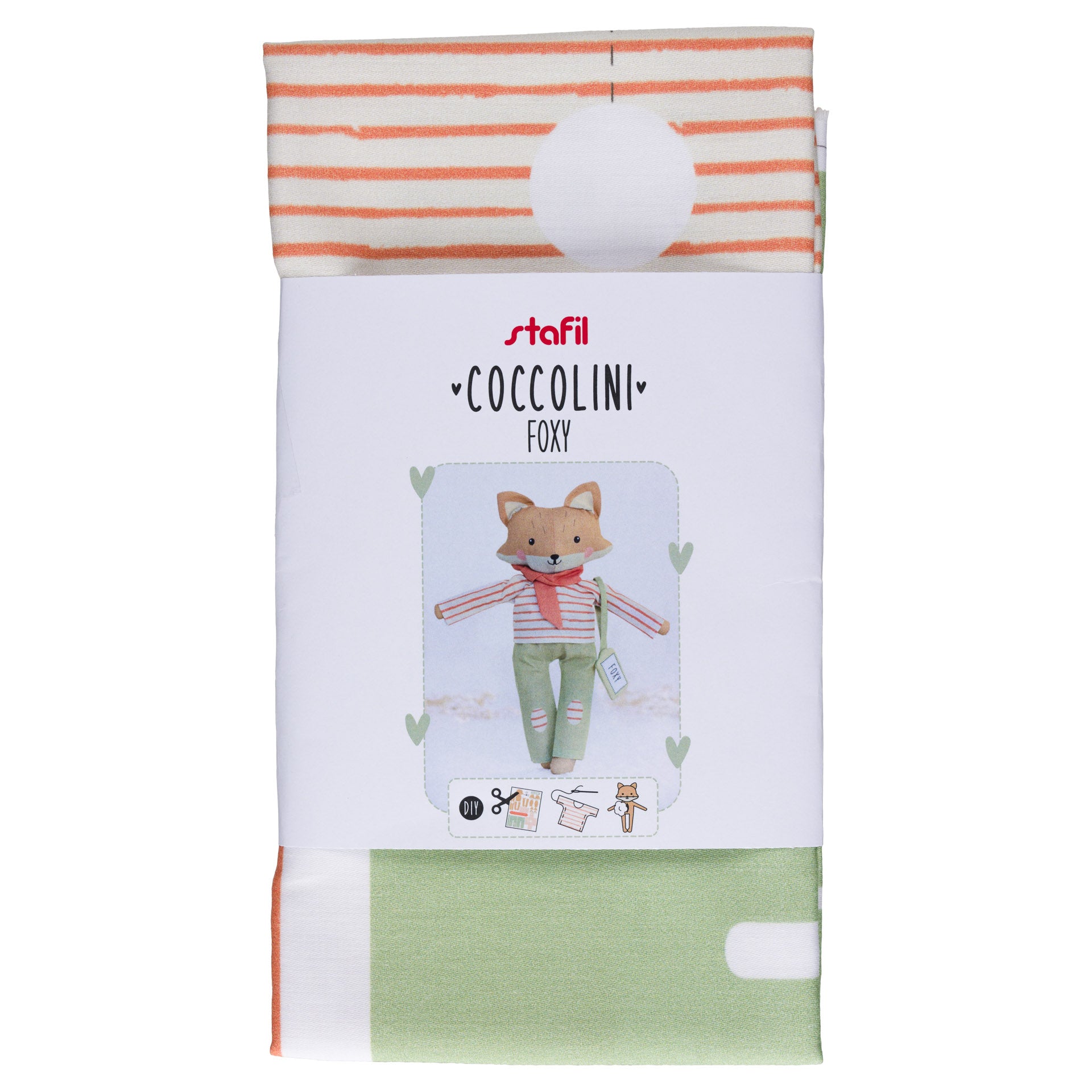 Kit couture doudou en tissu imprimé