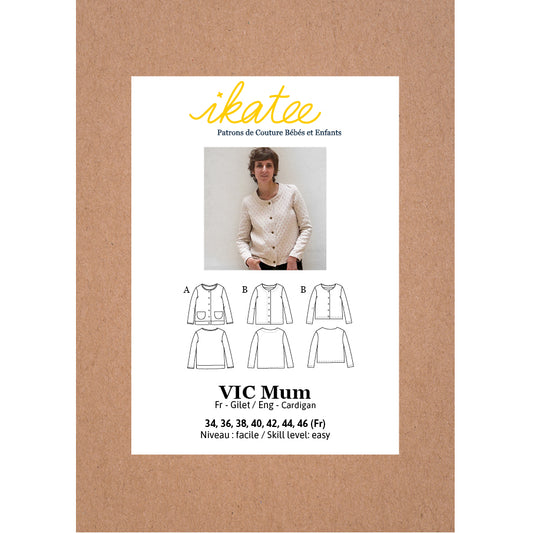 Gilet Vic mum - Ikatee