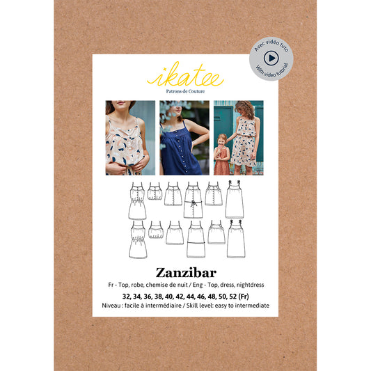 Robe Zanzibar mum - Ikatee
